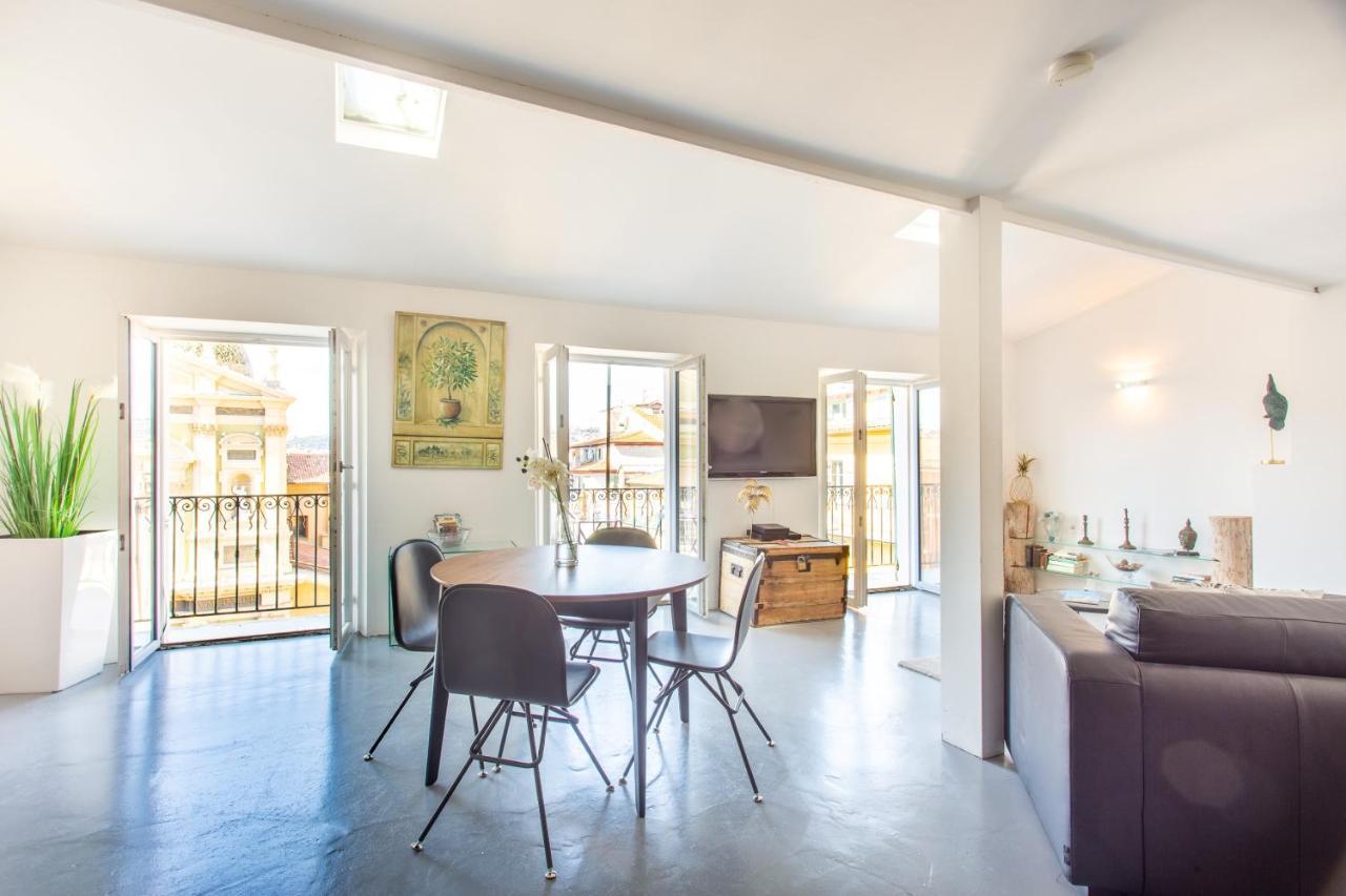 Ross 5- F2, Lumineux, Balcon, Loft, Clim, Vieux-Nizza Exterior foto