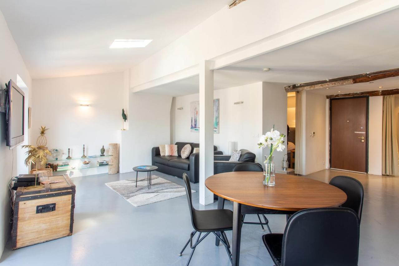 Ross 5- F2, Lumineux, Balcon, Loft, Clim, Vieux-Nizza Exterior foto