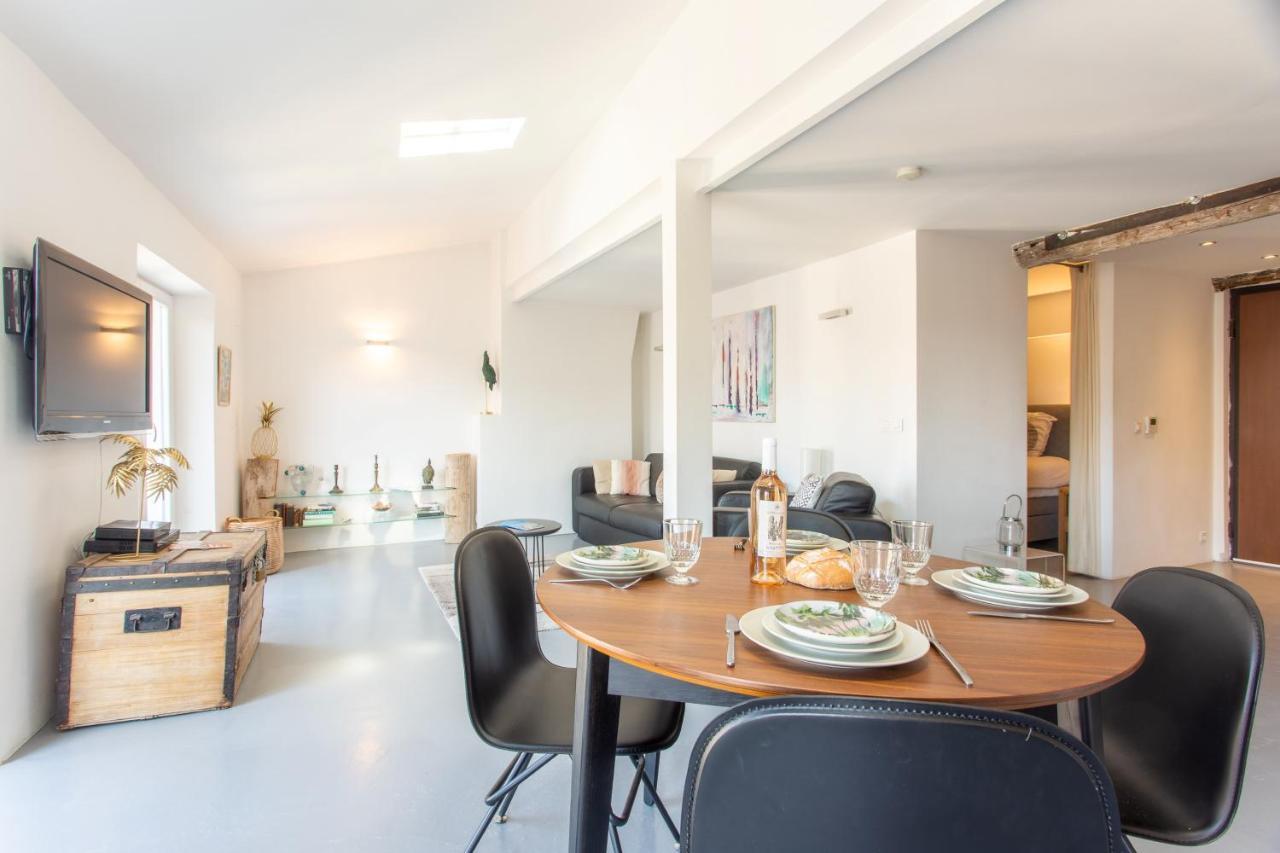 Ross 5- F2, Lumineux, Balcon, Loft, Clim, Vieux-Nizza Exterior foto