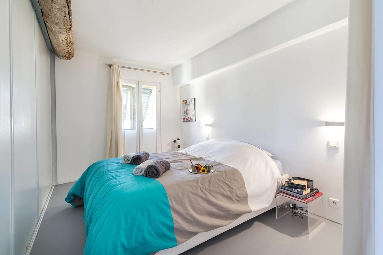 Ross 5- F2, Lumineux, Balcon, Loft, Clim, Vieux-Nizza Exterior foto