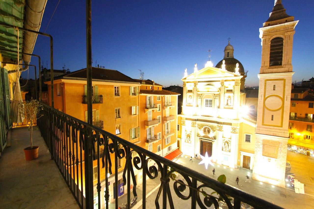 Ross 5- F2, Lumineux, Balcon, Loft, Clim, Vieux-Nizza Exterior foto
