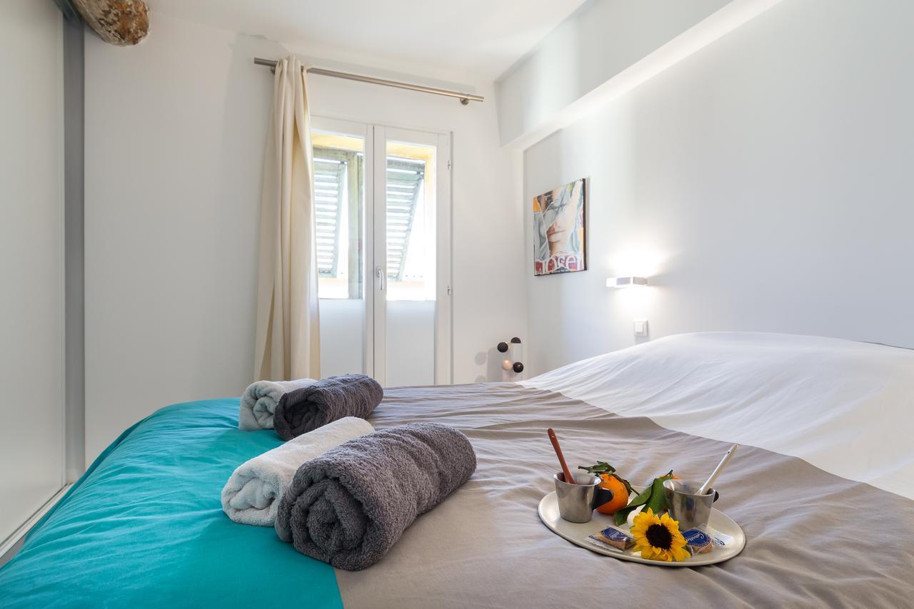 Ross 5- F2, Lumineux, Balcon, Loft, Clim, Vieux-Nizza Exterior foto