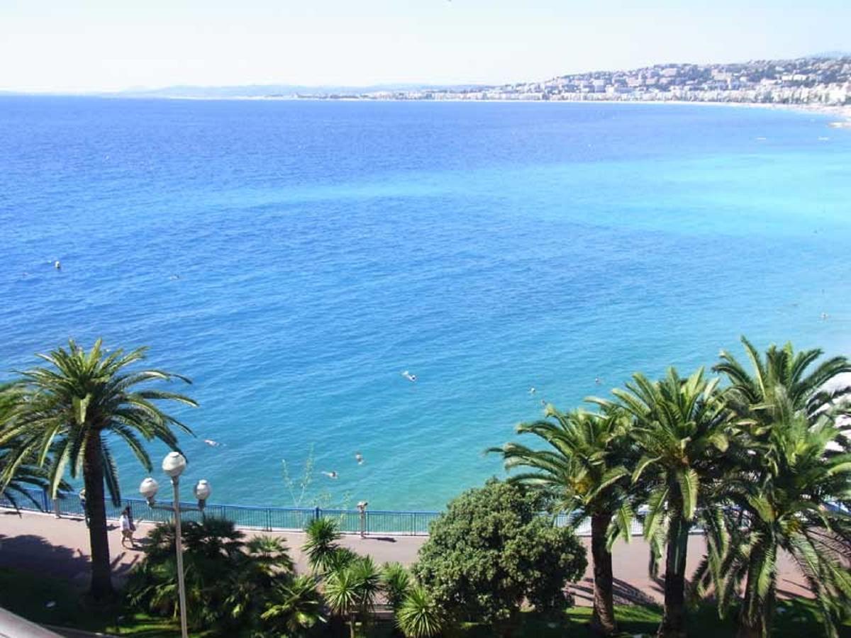 Ross 5- F2, Lumineux, Balcon, Loft, Clim, Vieux-Nizza Exterior foto