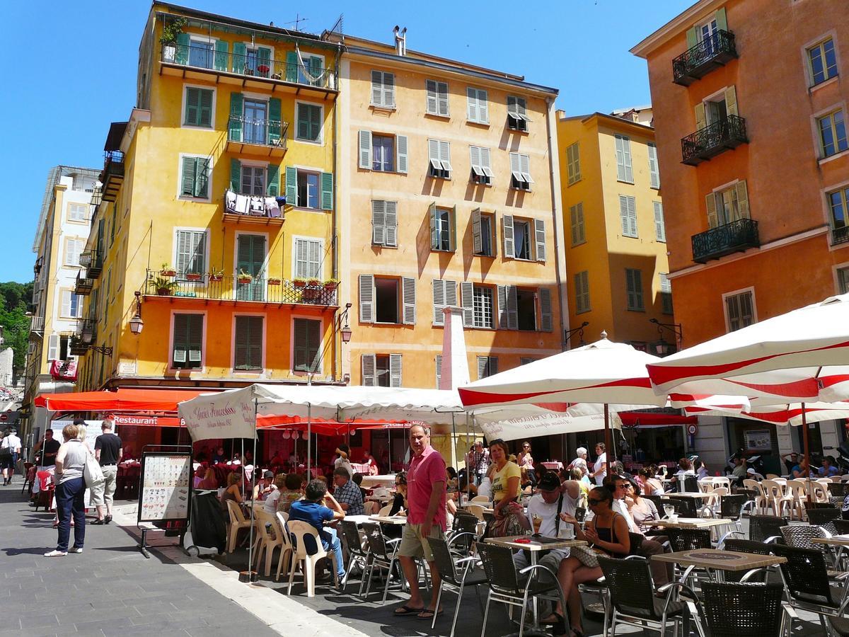 Ross 5- F2, Lumineux, Balcon, Loft, Clim, Vieux-Nizza Exterior foto