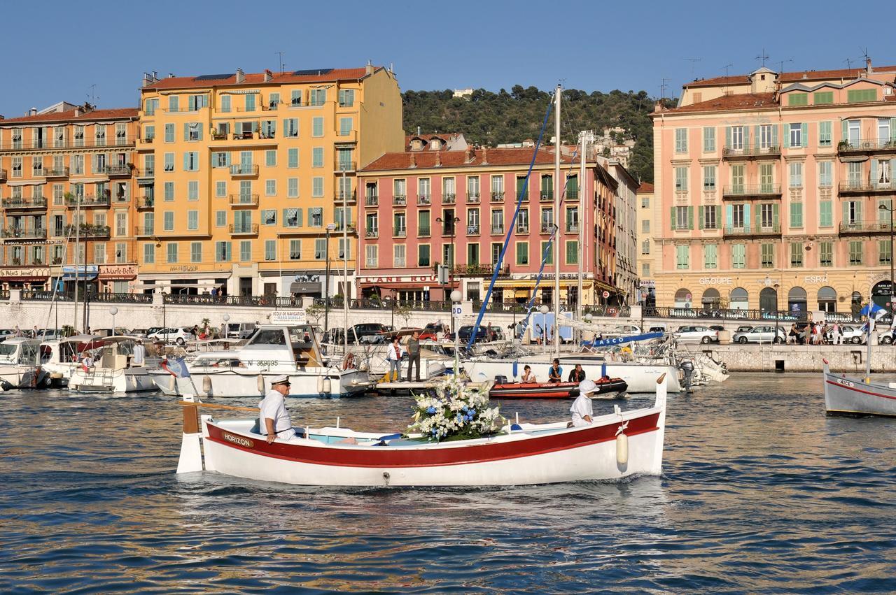 Ross 5- F2, Lumineux, Balcon, Loft, Clim, Vieux-Nizza Exterior foto